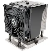 Silverstone SST-XE04-SP5B - 4 U Server/Workstation CPU-koeler met kleine vormfactor voor AMD SP5 sockets, Processorkoeler, Zilver