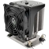 Silverstone SST-XE02-4677VB - 4U kleine vormfactor server/werkstation CPU-koeler voor Intel LGA4677, Processorkoeler, Zilver