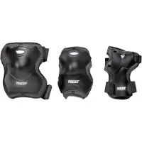 Roces - Super Skatebescherming 3-Pack - Knie, Pols & Elleboog - Volwassenen - Zwart - Maat M