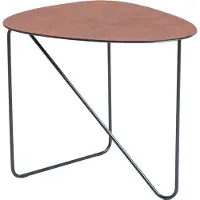 Lind DNA Bijzettafel Curve Coffee Table L Bull Cognac