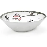 Serax Marni Midnight Flowers Fiore Rosa bowl D18cm H5.5cm roze / zwart