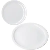 MamboCat Set van 2 BIANCO pizzaborden wit 30.5cm - 162067