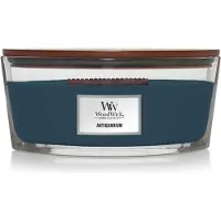 Woodwick Heartwick Flame Ellipse Geurkaars - Antiquarium - 50 branduren
