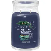 Yankee candle - Lakefront Lodge Large Jar Geurkaars - 90 branduren - twee lonten