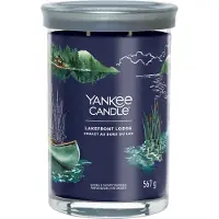 Yankee candle - Lakefront Lodge Large Tumbler Geurkaars - 100 branduren - twee lonten