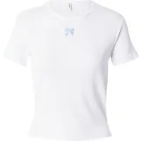 ONLY Shirt 'ONLDaniella' lichtblauw / wit