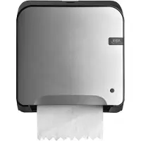 Mts euro products Handdoekroldispenser Quartzline Q14 Matic XL klein zilver 441199