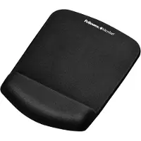 Fellowes Ergonomische Muismat met Polssteun – FoamFusion – Antibacterieel (Microban) – Anti-Slip – Zwart
