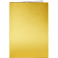 Papicolor Correspondentiekaart papi dubbel a 6mtl goud