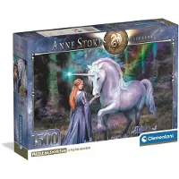 Clementoni - Puzzel - 1500 Stukjes - Anne Stokes Bluebell Wood - Puzzel Voor Volwassenen