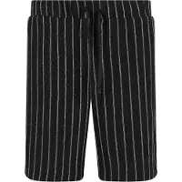 Urban Classics Broek zwart / wit