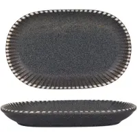 ID Fine Serveerschaal reckless porselein 18 cm set van 2