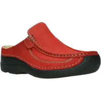 Wolky Instapper Women Roll Slide Antique Dark Red-Schoenmaat 38