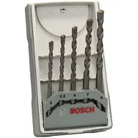 Bosch Carbide Beton-spiraalboren set 5-delig CYL-3 2607017081 Gezamenlijke lengte 120 mm Cilinderschacht 1 set(s)