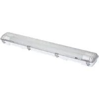 Sygonix LED-kuiplamp voor vochtige ruimte LED-buis T8 36 W Neutraalwit Grijs (transparant)