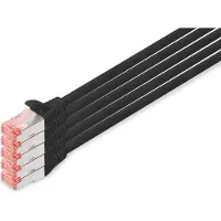 Digitus DK-1644-100-BL-5 netwerkkabel Zwart 10 m Cat6 S/FTP (S-STP)