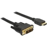 DeLOCK HDMI to DVI 18+1 cable bidirectional 10 m