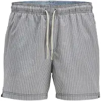 Jack & Jones Zwemshorts blauw gemêleerd / wit