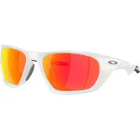 Oakley - Zonnebrillen - Lateralis Matte Vapor Prizm Ruby Polarized voor Unisex - Wit