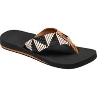 Reef Strand-/badschoen 'Spring Woven' beige / bruin / zwart