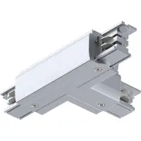Paulmann 91377 ProRail3 T-Connect Erde 230V-railsysteemcomponenten T-verbinder ProRail3 Zilver