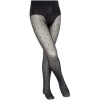 Falke Panty Romantic Dot voor kinderen en tieners, matte uitstraling, gestippeld, zachte boord