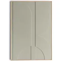 Reinders - Mars Relief Art Schilderij 100 x 70 cm - Sage Green