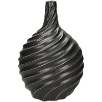 HD Living Vaas Black 20,5 x 15 x 30 cm