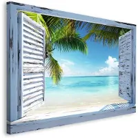 Reinders! Artprint Strandraam