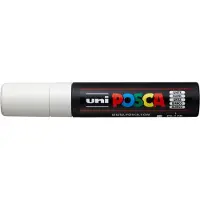 Taidepiste PC-17K acrylmarker wit (15 mm recht)