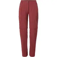 Vaude - Women's Farley Stretch Zip Off T-Zip Pants II - Trekkingbroek 34 - Regular, rood