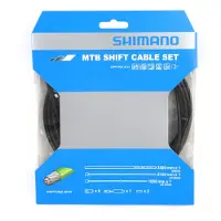 Shimano XT M8000 MTB Versnellingskabelset OPTISLICK Gecoate Binnenkabels Zwart Y60198090