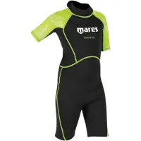 Mares Aquazone Manta 2.2 Mm Short Sleeve Shorty Zwart L Kinderen