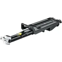Topeak MTX Bagagedrager EX, aluminium, zwart, zilver, 7 kg, compatibel met MTX fietstassen, 510 mm breed, 125 mm hoog