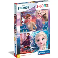 Clementoni Frozen Ii Pieces Puzzle 2x60 Veelkleurig