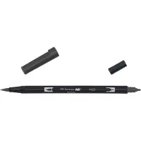 Tombow ABT Dual Brush Pen - N25 lamp black
