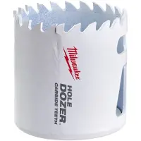 Milwaukee Hole Dozer Gatzaag met Carbide-tanden TCT Hole Dozer Gatzaag 48 mm - 1 st - 49560719