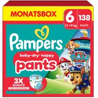 Pampers Baby Dry Luierbroekjes Maat 6 (13-19 Kg) 138 Stuks