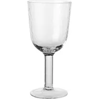 Broste Copenhagen Hammered rodewijnglas 40 cl Helder
