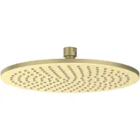 Ivy Aia Hoofddouche Medium 30 cm Anti-Kalk Nozzels Geborsteld Mat Goud PVD