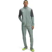 Under Armour Challenger Trainingspak Full-Zip Lichtgroen Grijs Wit
