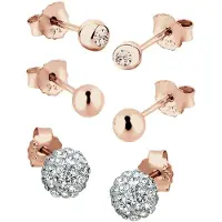 Elli Oorbellen rose-goud