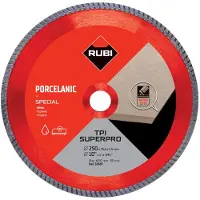 Rubi TPI Serie - Diamant Doorslijpschijf - 250 mm - TURBO - Voor Hard Materiaal