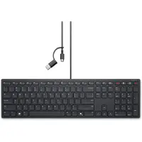 Dell Bedraad samenwerkingstoetsenbord - KB52 (FR, Bedraad), Toetsenbord, Zwart