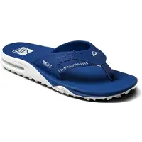 Reef Fanning Pregame Navy White 45 Blauw Teenslipper
