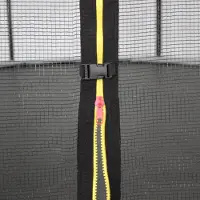 Sweeek Trampoline Saturne Ø 370 cm en veiligheidsnet