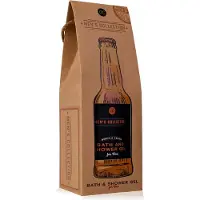Accentra Verjaardag cadeau mannen - MEN'S WORLD - Bad- en douchegel Birch & Cedar in bierfles look geschenkverpakking - 360 ML - Giftset man, vader, vriend, papa, broer - Grappig