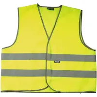 Wowow Reflection Vest With Reflex Stripes Geel XL