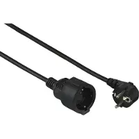 Hama 00047871 Stroom Verlengkabel Zwart 10 m