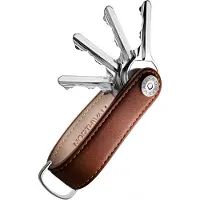 Northwall Sleutelhanger / Sleutel Organizer - 100% Echt Leer - Key Organizer Sleutelhanger - 2 tot 7 Sleutels (bruin)